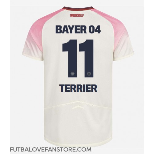Bayer Leverkusen Martin Terrier #11 Vonkajší futbalový dres 2025-26 Krátky Rukáv Bayer Leverkusen Martin Terrier #11 Vonkajší futbalový dres 2025-26 Krátky Rukáv